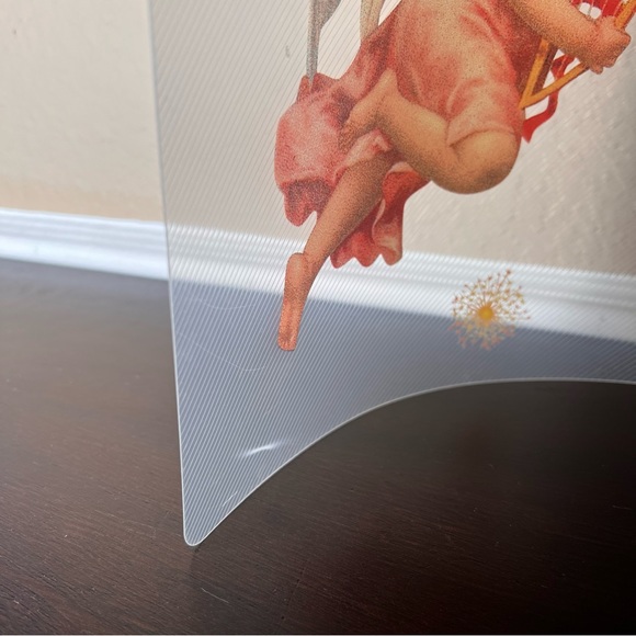 Vintage Angel Cherub Placemat, Victorian Romance, Crafting Project, Lantern Li - Picture 4 of 7